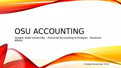 OSU Accounting