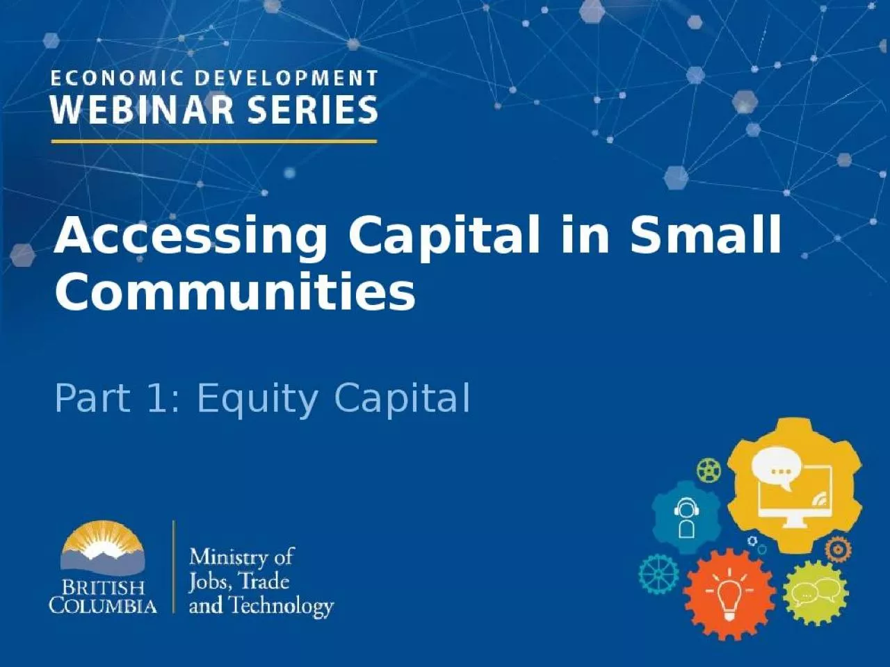 PPT-Accessing Capital in Small Communities