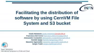 Facilitating the distribution of software by using CernVM File System and S3 bucket