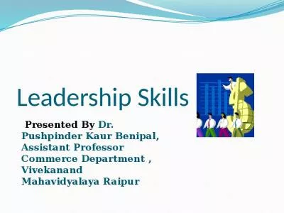 Leadership Skills