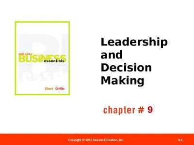 Leadership and Decision Making