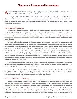 PDF-PURANAS AND INCARNATIONSnswering the King