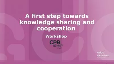 A first step towards knowledge sharing and cooperation