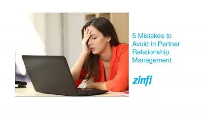 5 Mistakes to Avoid in Partner Relationship Management