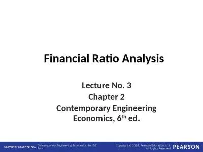 Financial Ratio Analysis