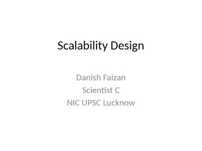 Scalability Design