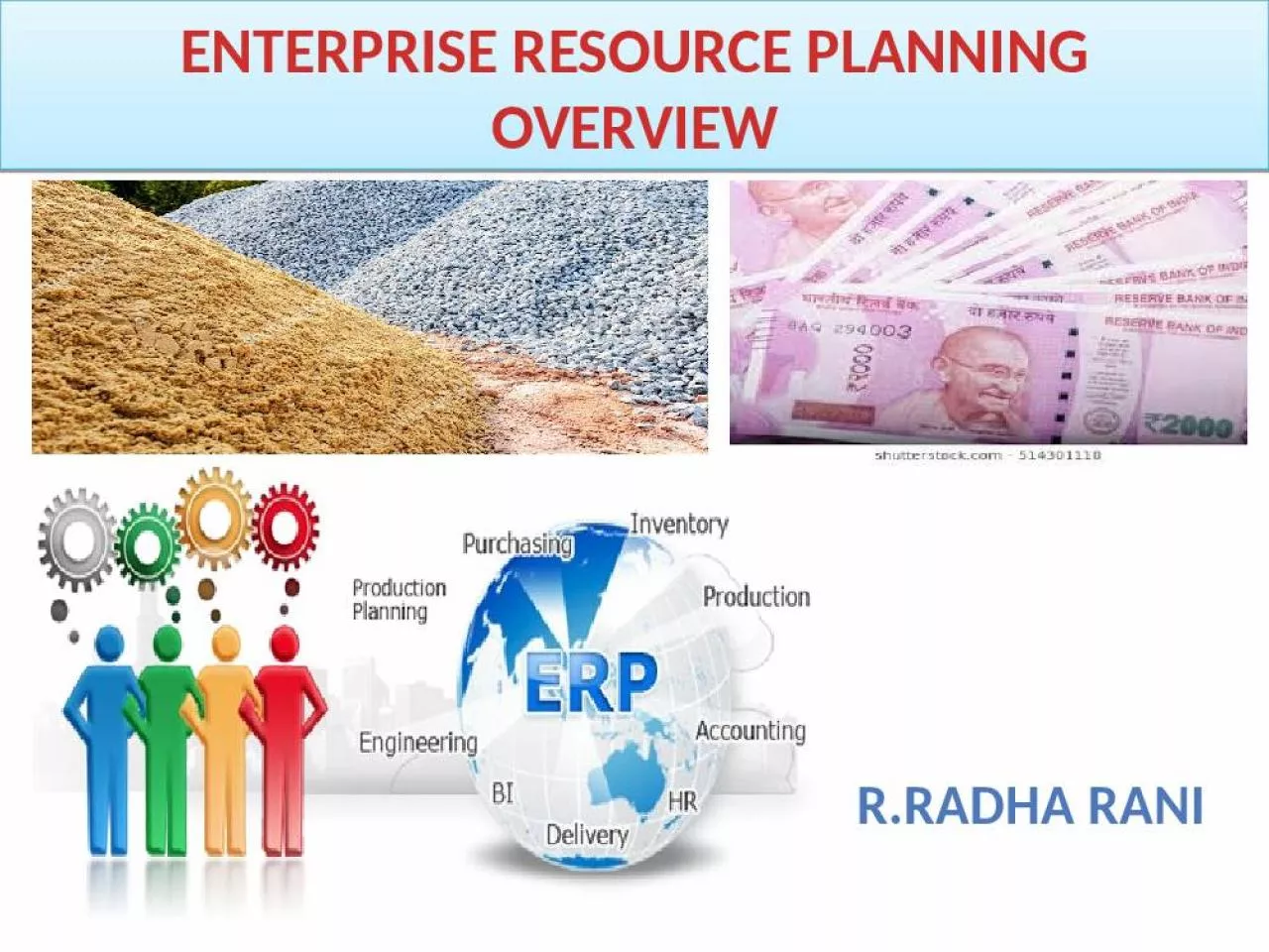 PPT-ENTERPRISE RESOURCE PLANNING OVERVIEW