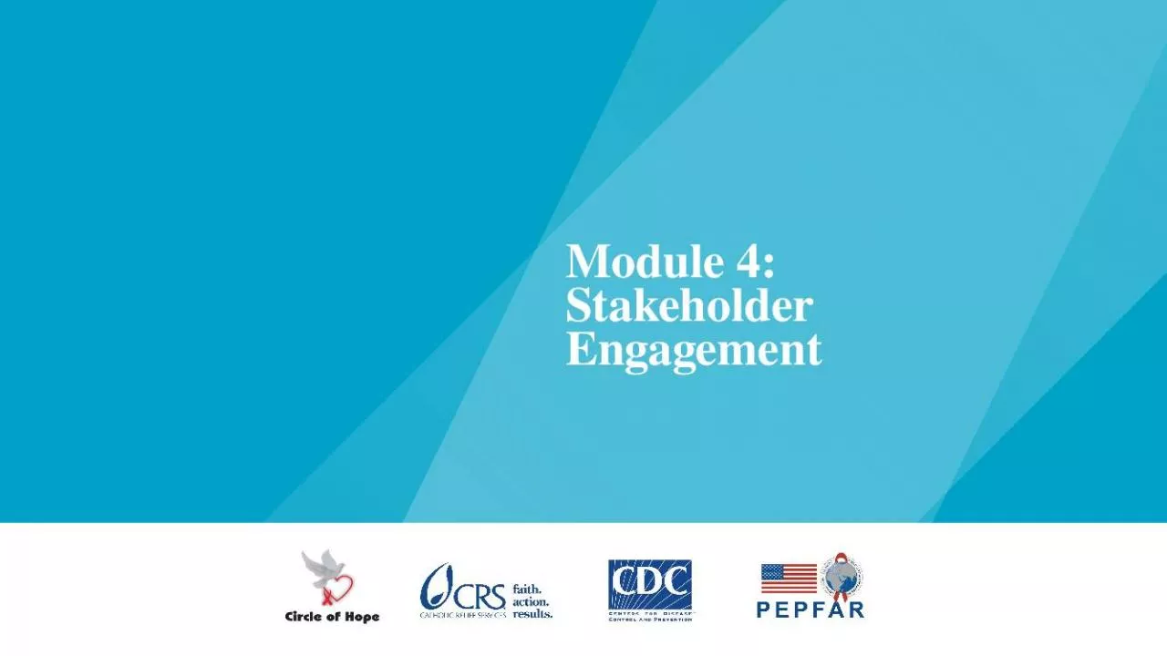 PPT-Module 4: Stakeholder Engagement