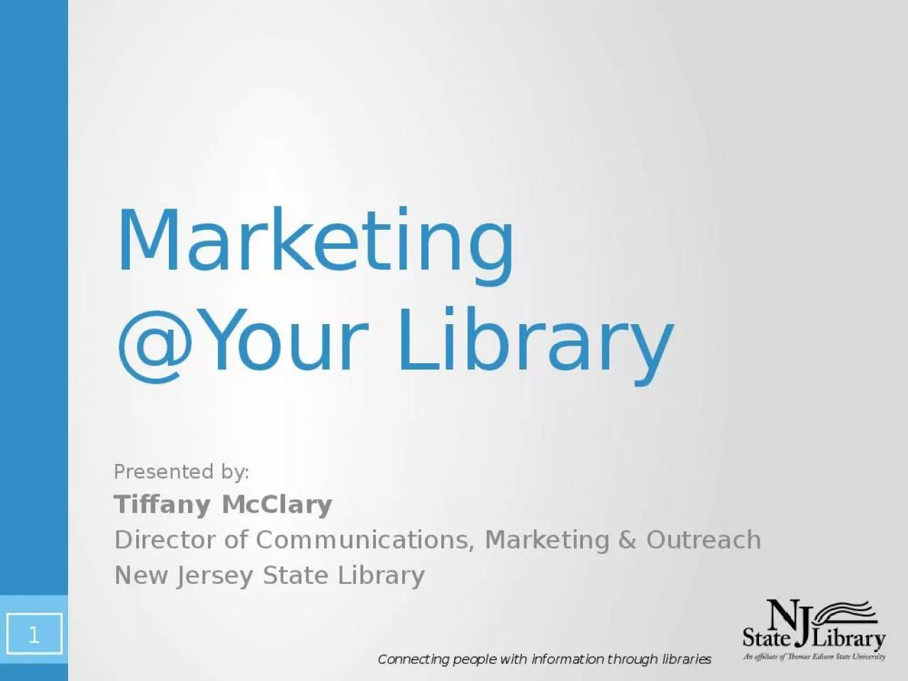 PPT-Marketing @Your Library