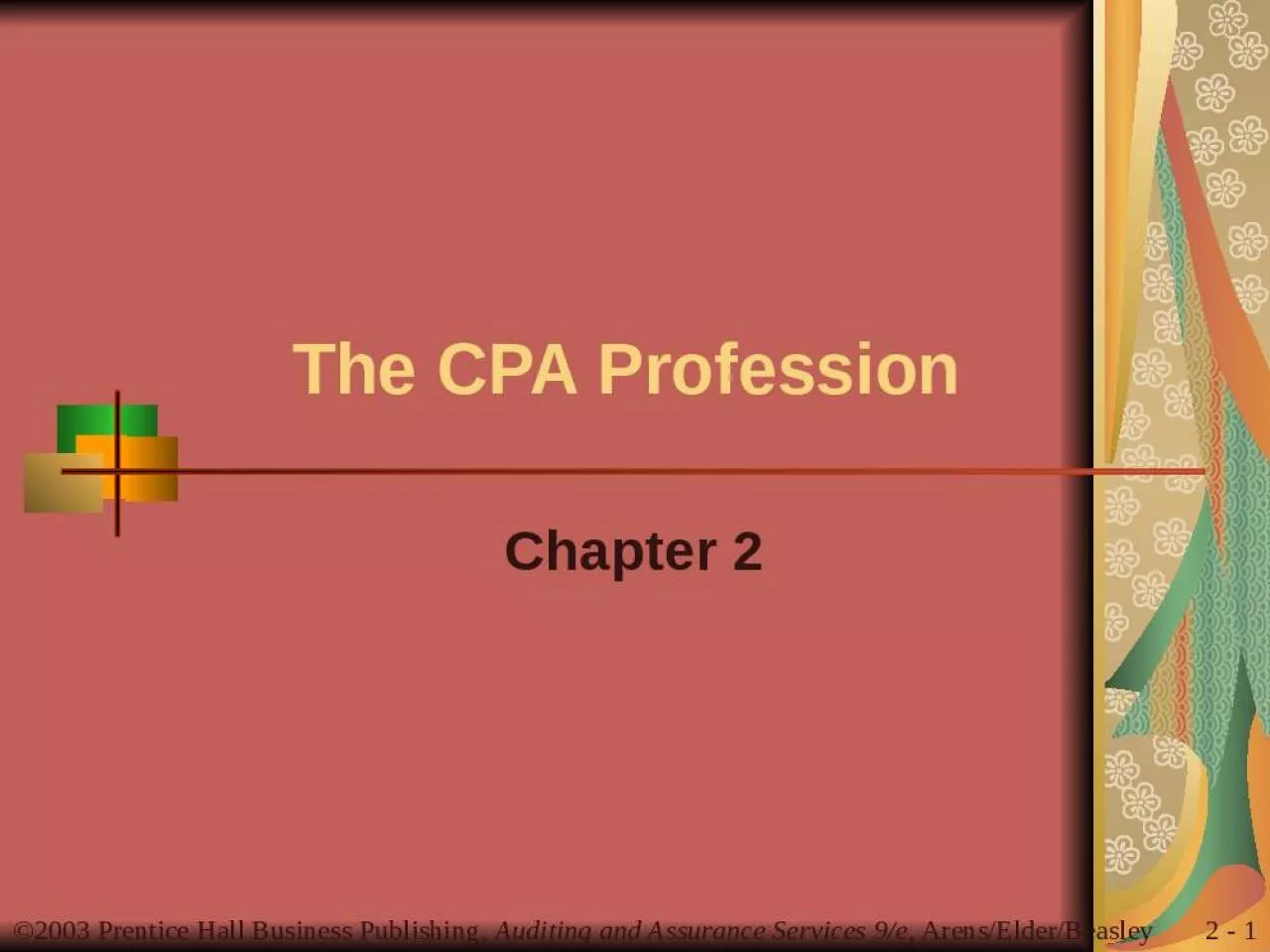 PPT-The CPA Profession