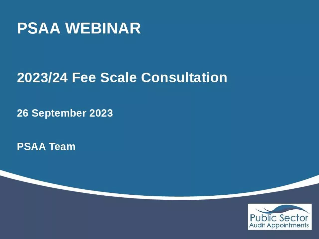 PPT-PSAA WEBINAR