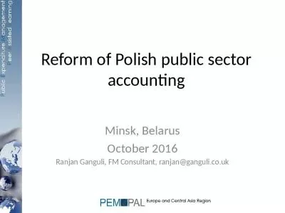 Reform of Polish public sector accounting