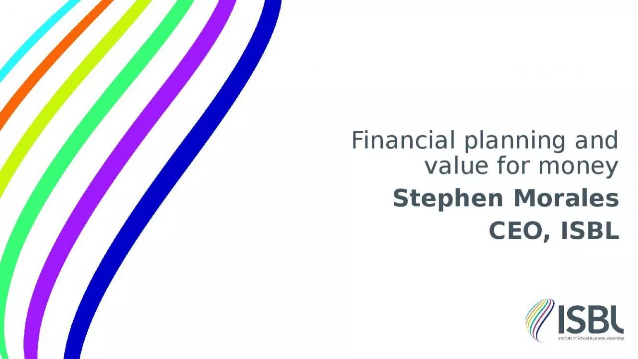 PPT-Financial planning and value for money