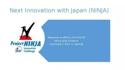 Next Innovation with Japan (NINJA)