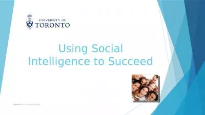 Using Social Intelligence to Succeed