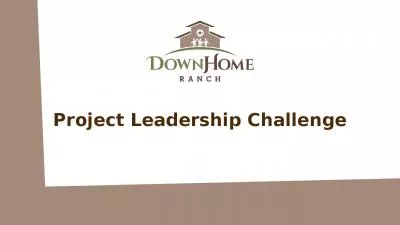 Project Leadership Challenge