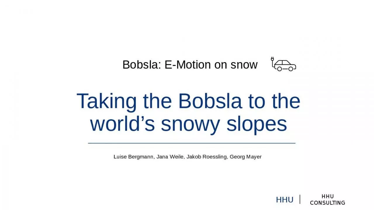 PPT-Taking the Bobsla to the world s snowy slopes