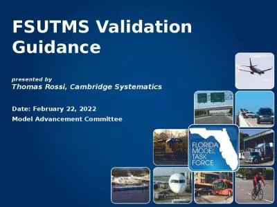 FSUTMS Validation Guidance