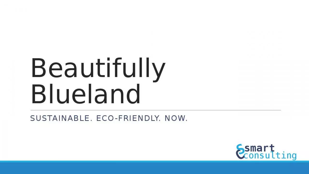 PPT-Beautifully Blueland