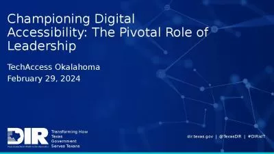 Championing Digital Accessibility: The Pivotal Role of Leadership