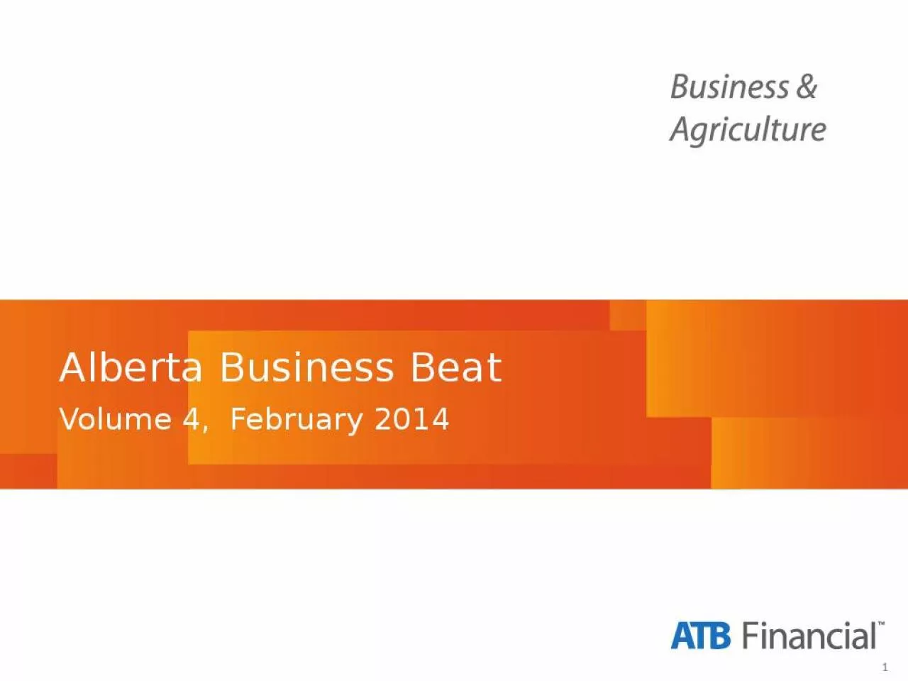 PPT-Alberta Business Beat