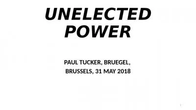 UNELECTED POWER