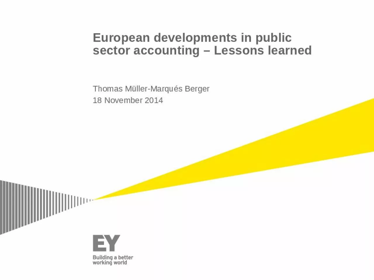 PPT-European developments in public sector accounting Lessons learned