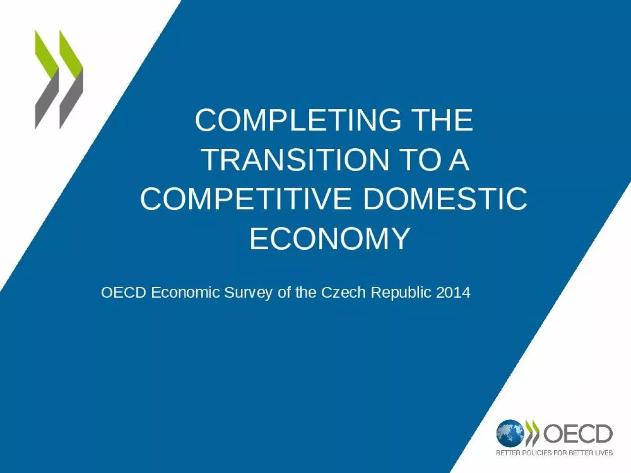 PPT-Completing the transition to a competitive domestic economy