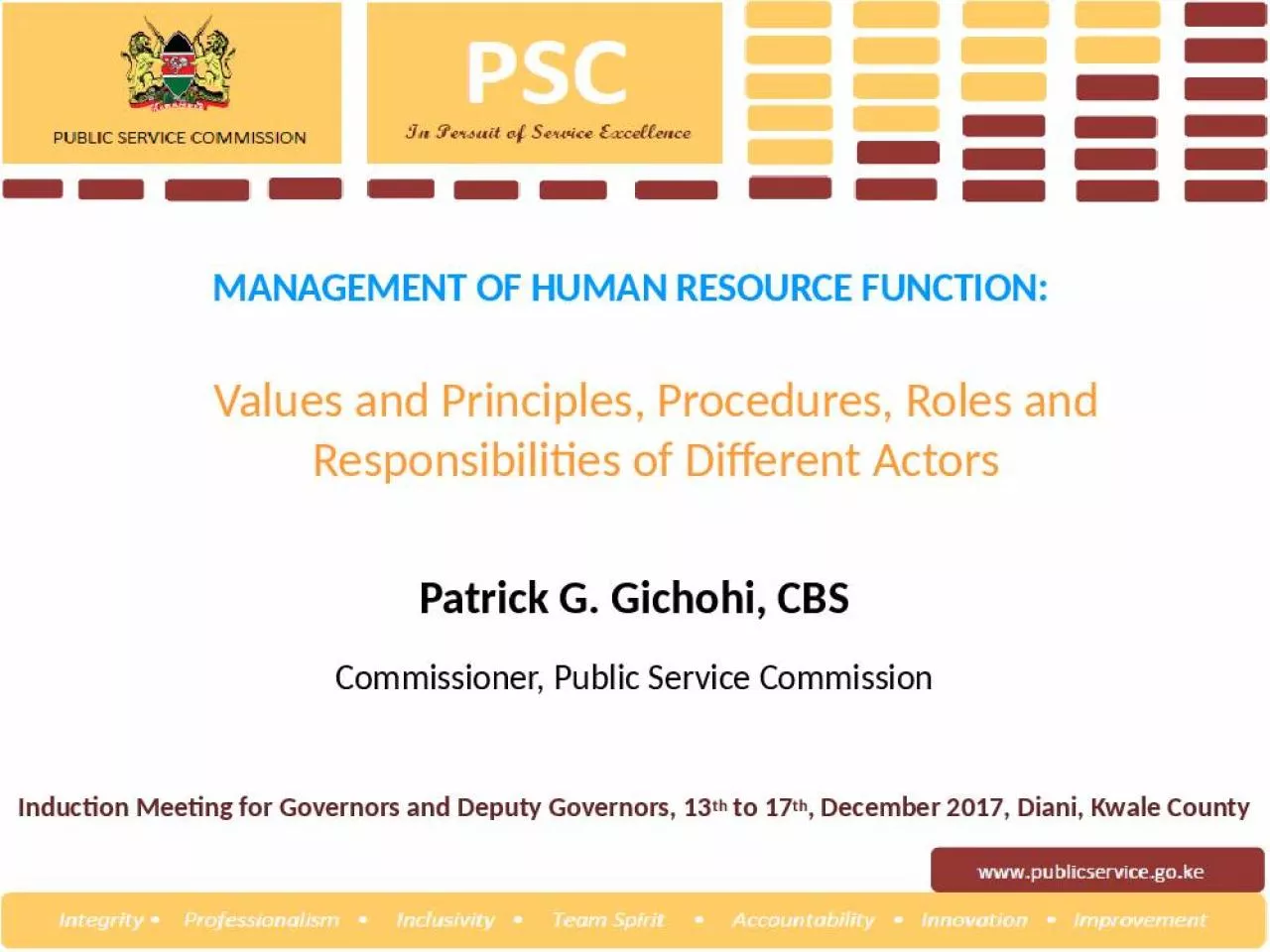 PPT-MANAGEMENT OF HUMAN RESOURCE FUNCTION: