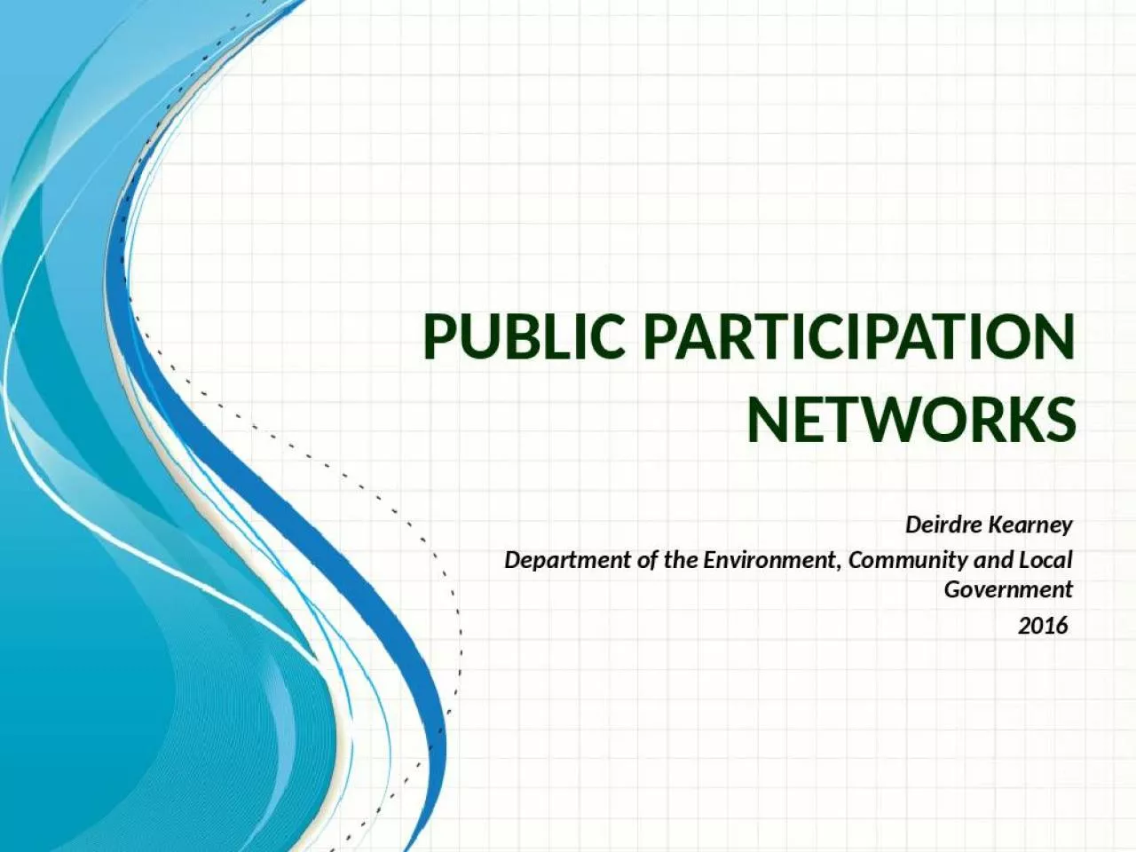 PPT-Public Participation Networks