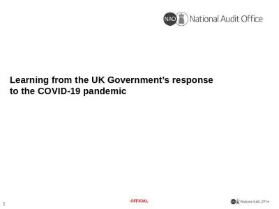 Learning from the UK Government s response to the COVID-19 pandemic