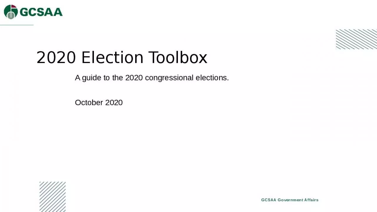 PPT-2020 Election Toolbox