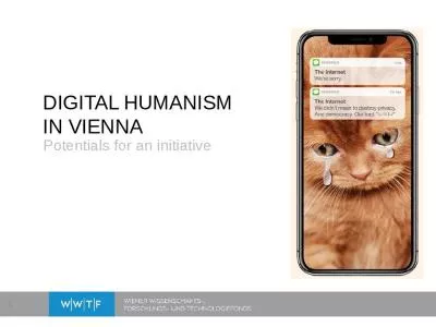 Digital Humanism  in Vienna