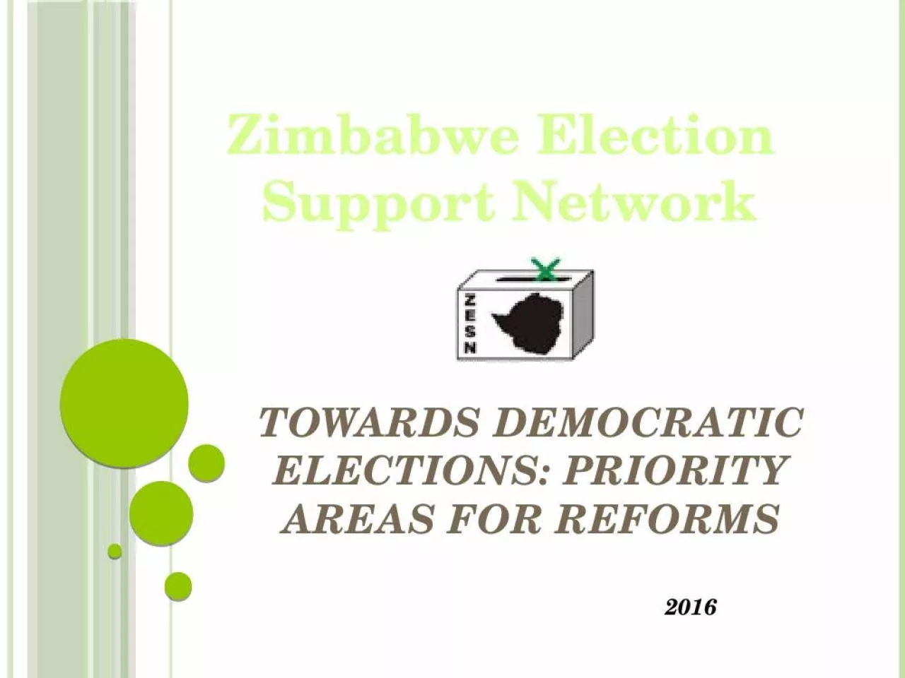 PPT-Zimbabwe Election Support Network