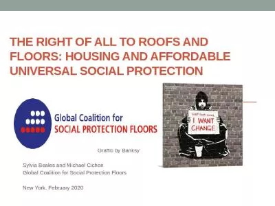 The right of all to Roofs and Floors: Housing and Affordable Universal Social Protection