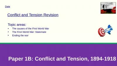 Conflict and Tension Revision