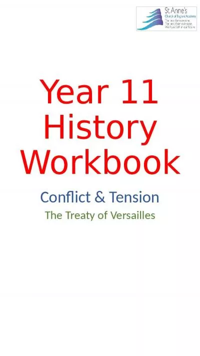 Year 11 History Workbook