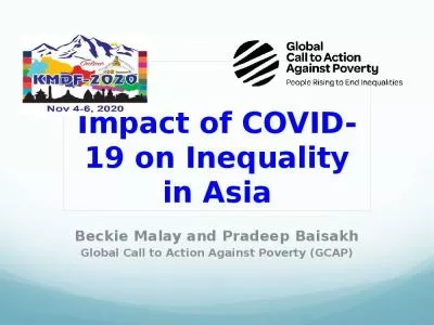 Impact of COVID-19 on Inequality in Asia