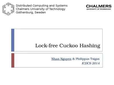 Lock-free Cuckoo Hashing