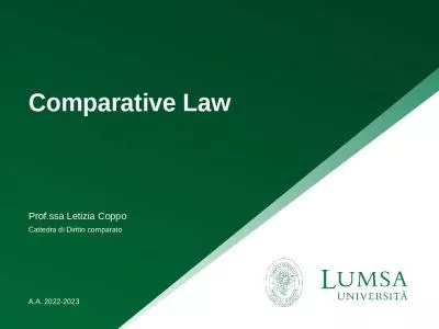 Comparative Law