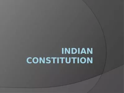 Indian Constitution