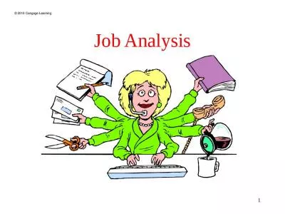 Job Analysis