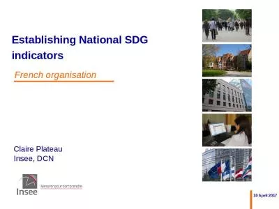 Establishing National SDG indicators