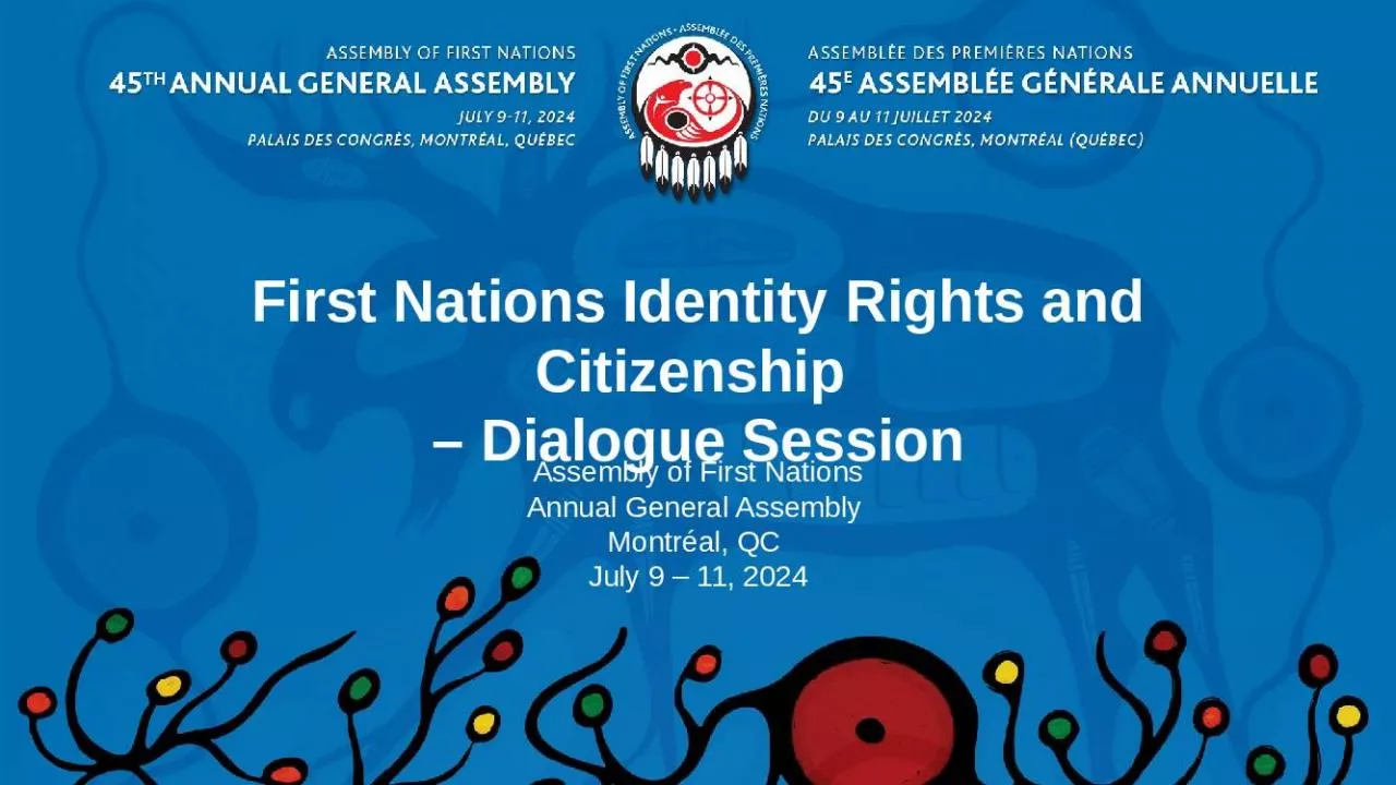 PPT-First Nations Identity Rights and Citizenship Dialogue Session