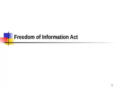 Freedom of Information Act