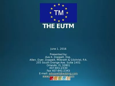 THE EUTM