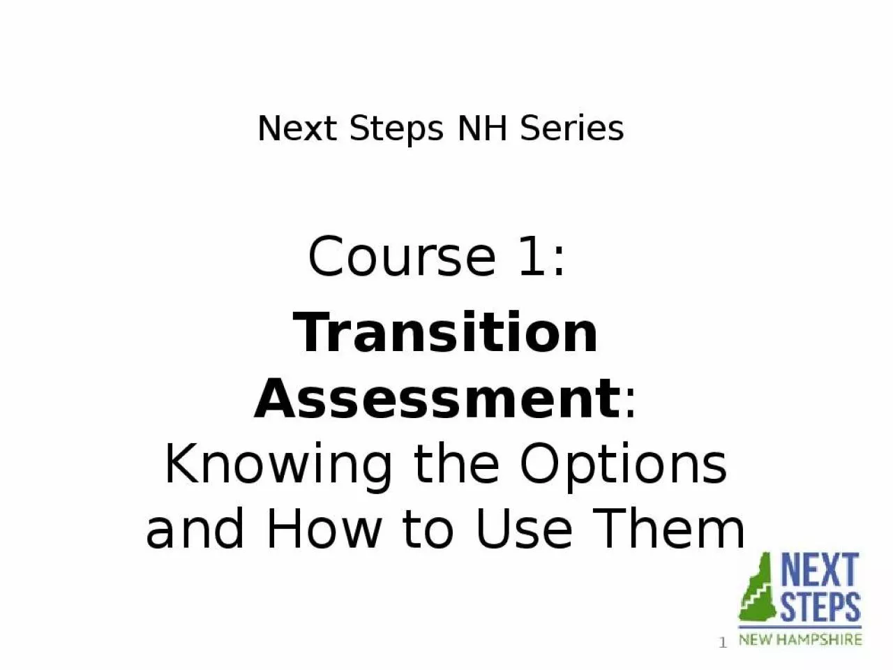 PPT-Next Steps NH Series