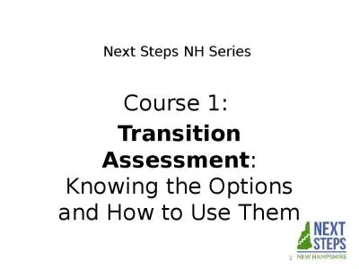 Next Steps NH Series