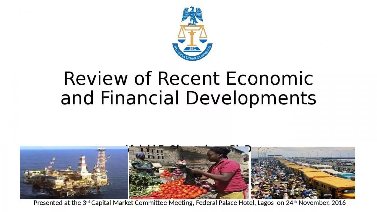 PPT-Review of Recent Economic and Financial Developments