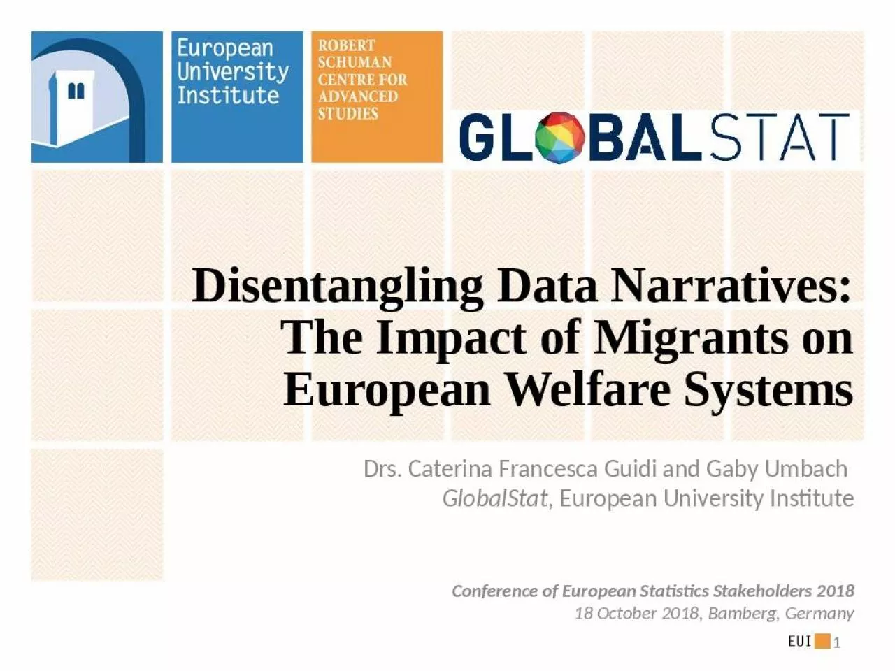 PPT-Disentangling Data Narratives: The Impact of Migrants on European Welfare Systems